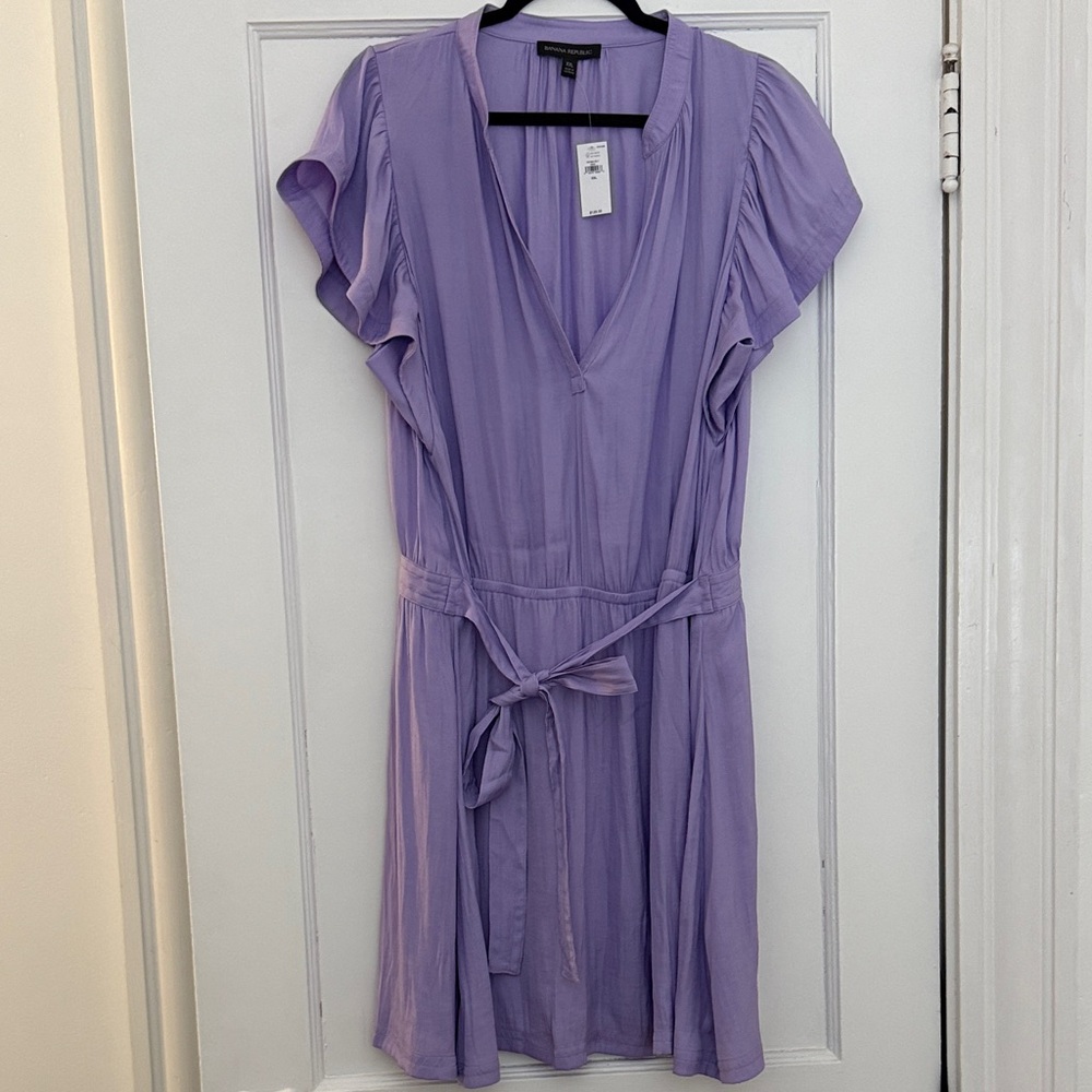 Banana Republic Lavender Mini Dress